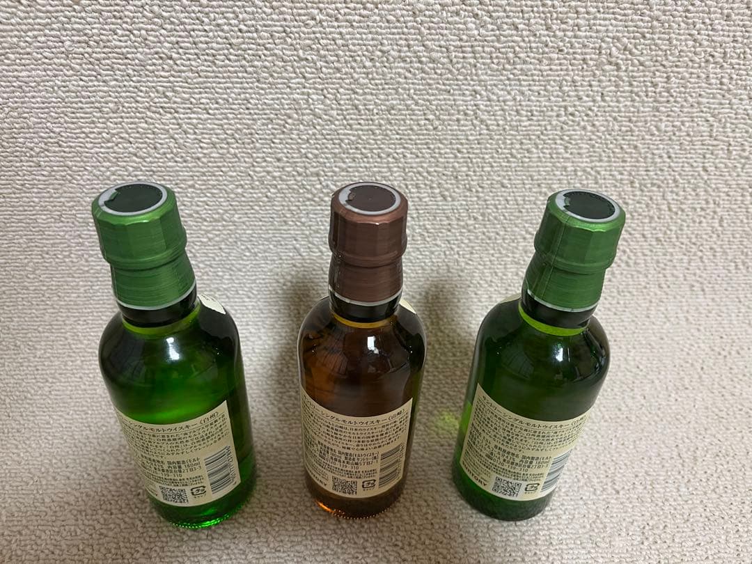 サントリーミニボトル白州2本山崎1本セット