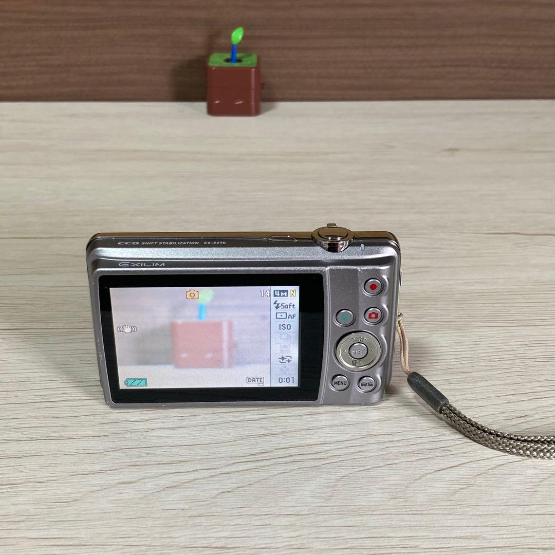 【箱付き】CASIO カシオ EXILIM EX-Z270 動作確認済 コンデジ