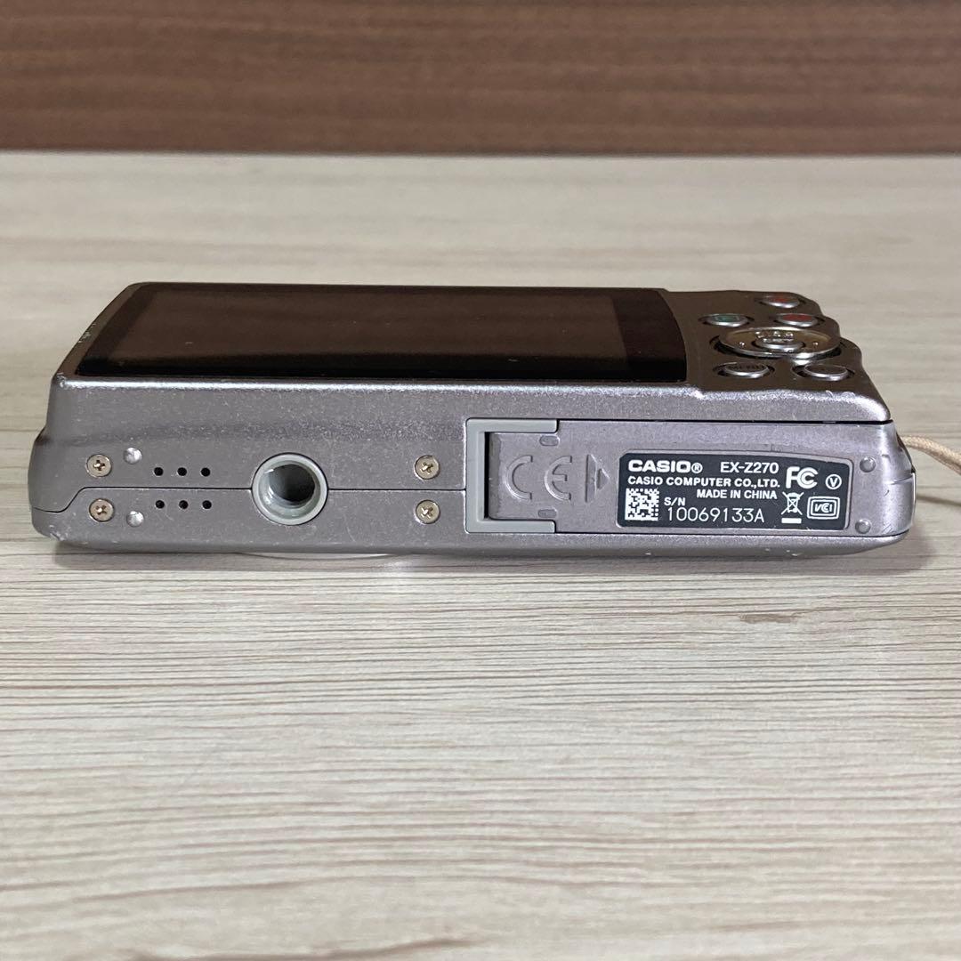 【箱付き】CASIO カシオ EXILIM EX-Z270 動作確認済 コンデジ