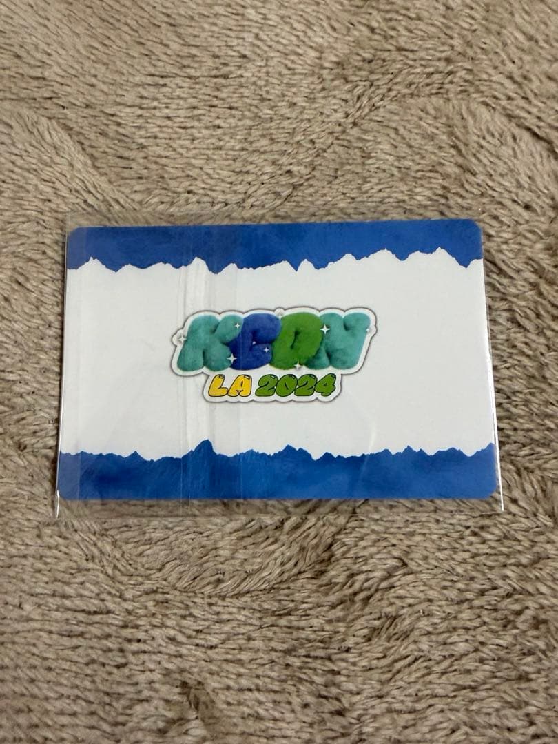 ME:I 村上璃杏 KCON LA 2024 サインカード　MD