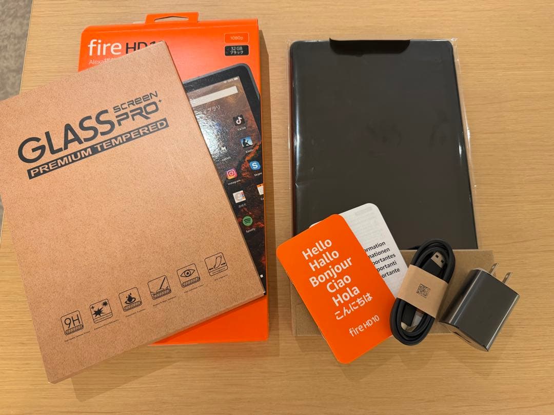 【超美品・ケースフィルム付】「第11世代 FireHD 10」2021、32GB