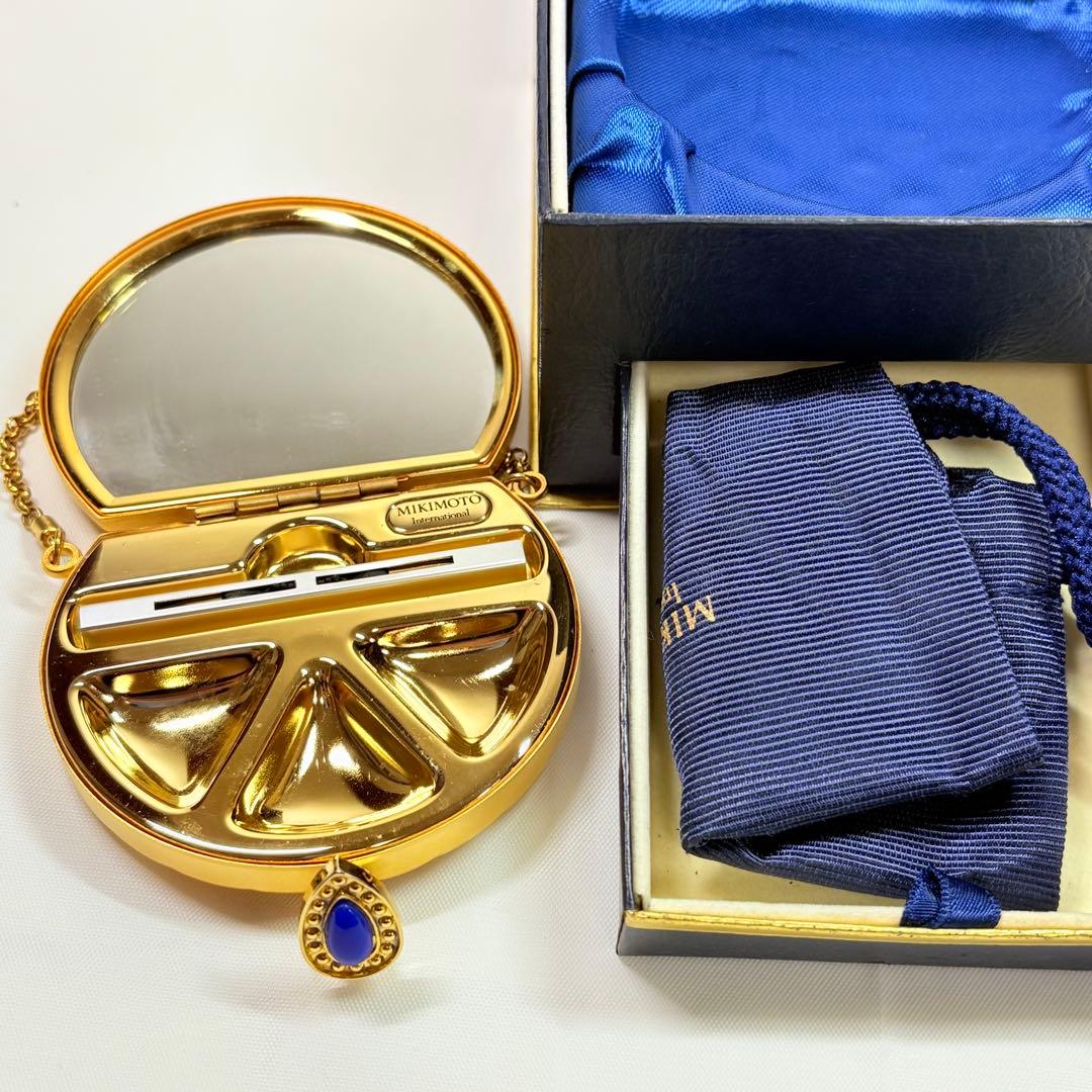 MIKIMOTO ミキモト　ゴールド　コンパクトリップパレット