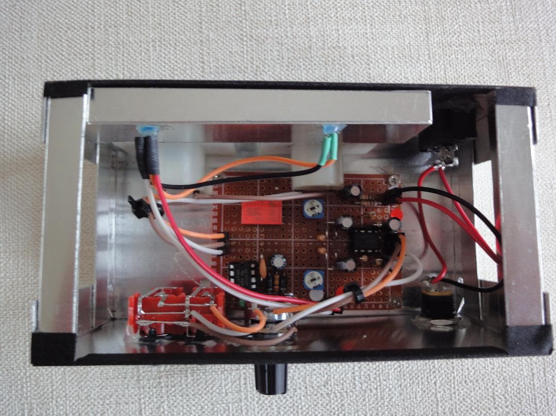 自作ステレオVUメーター221号機　（丸型未使用品）