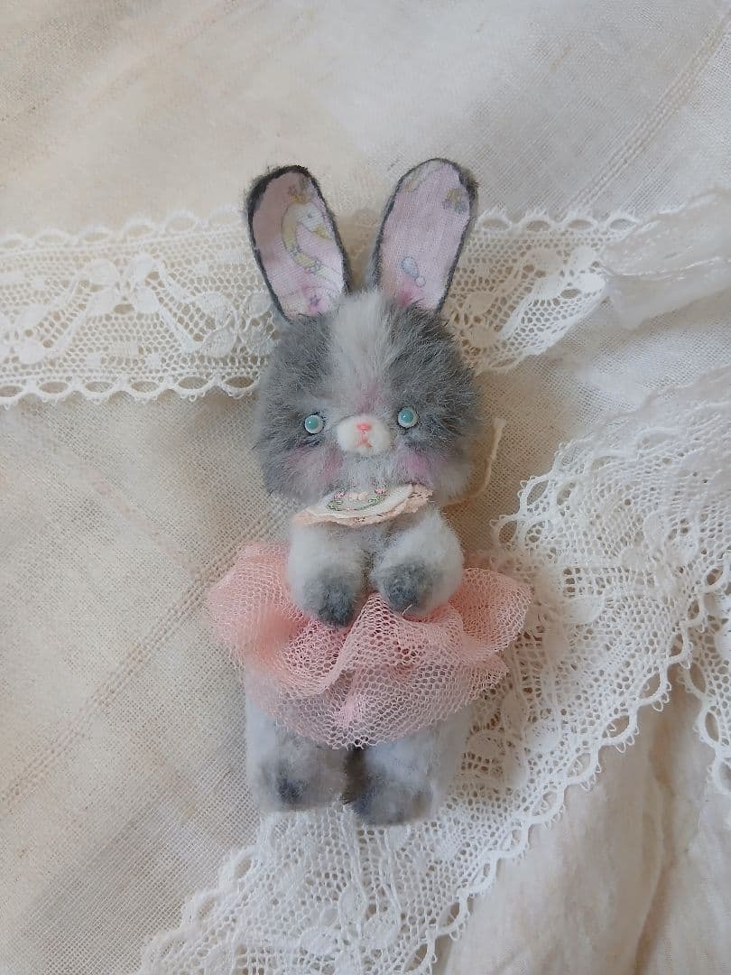 ★週末sale！！★有名作家さまミニチュアぬいぐるみテディベアハンドメイド