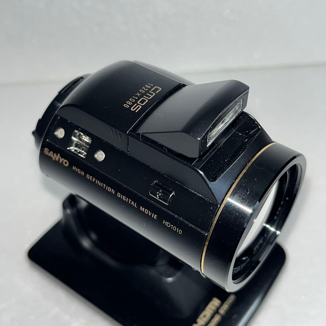 ☆美品☆SANYOデジタルムービーカメラXacti DMX-HD1010ブラック