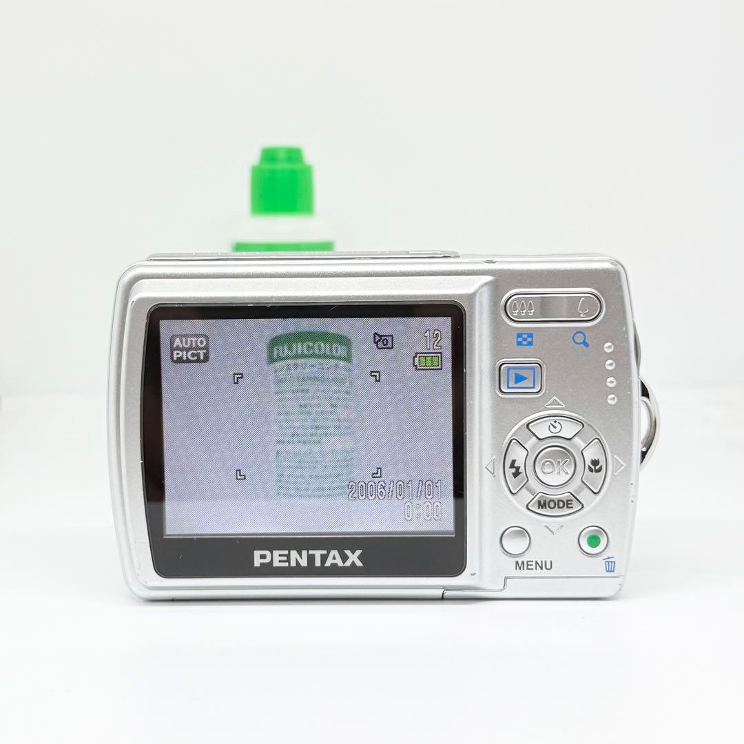 【完動品 訳あり】PENTAX Optio M20 デジタルカメラ 動作確認済み