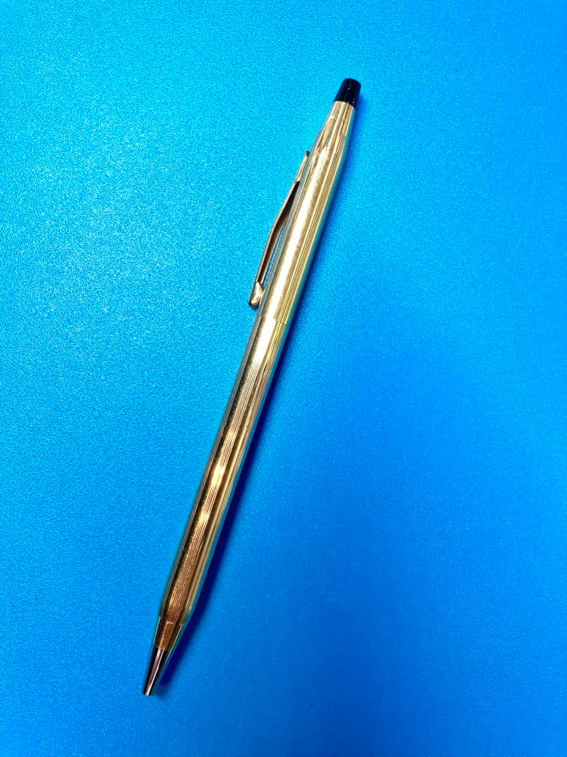 米国Cross社製ゴールドボールペン スリムタイプ