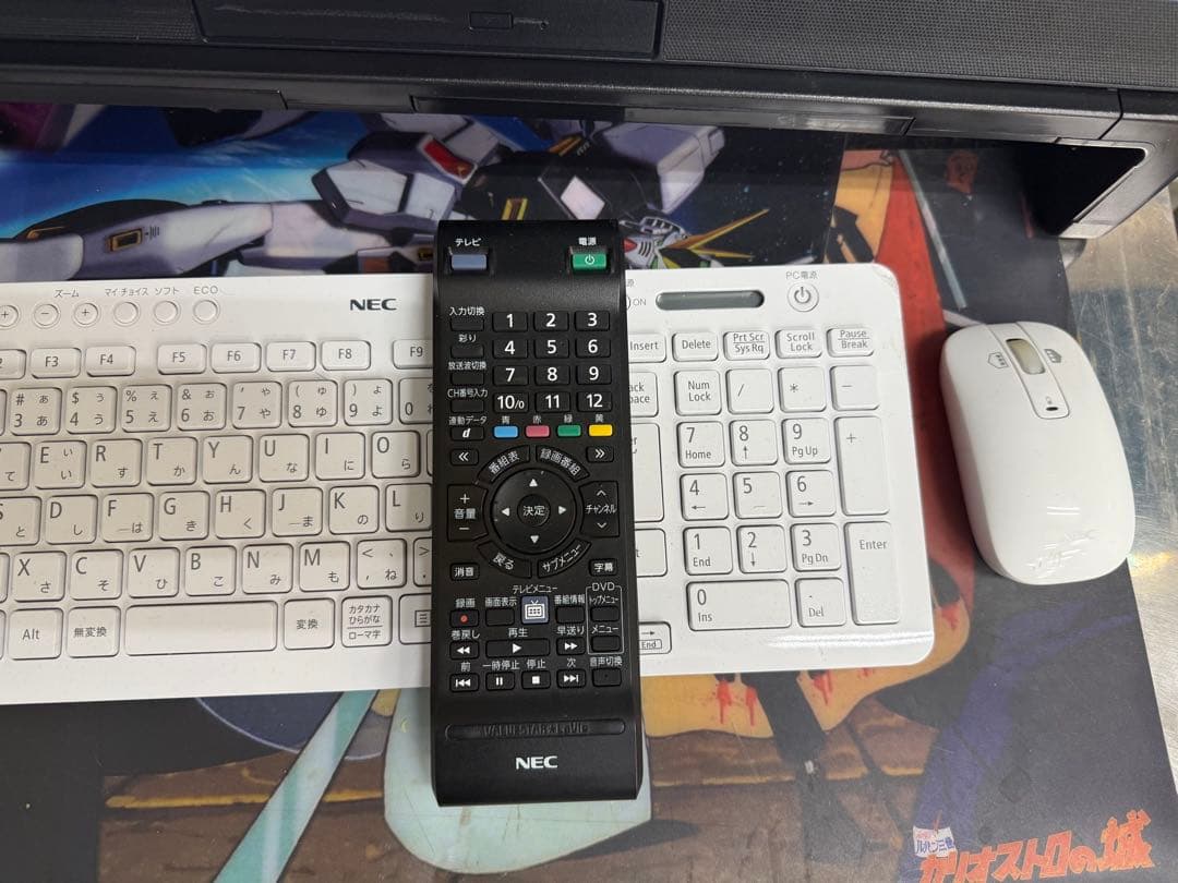 NEC デスクトップPC ワイヤレスキーボード付き