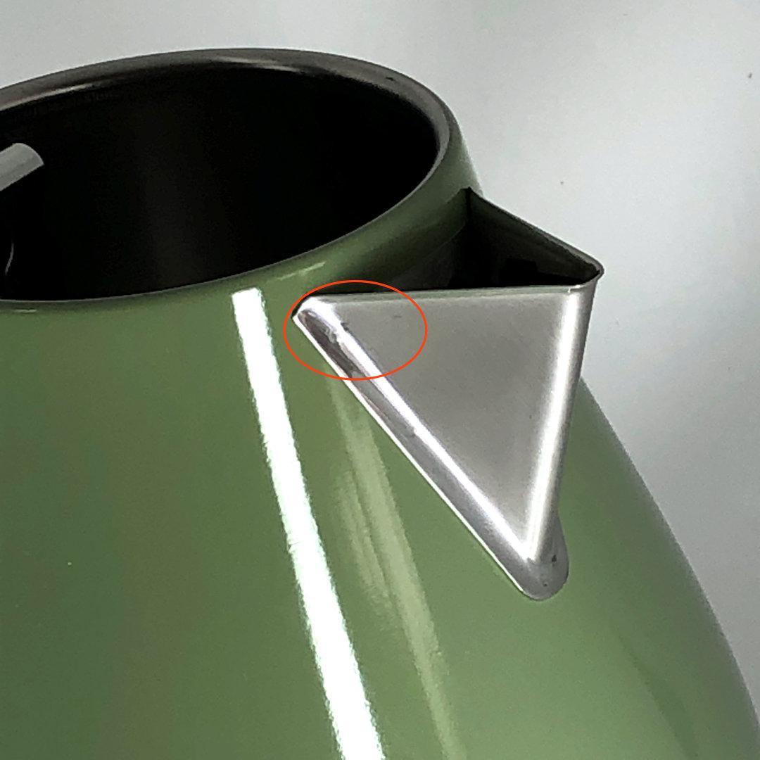 デロンギ 電気ケトル(1．0L) アイコナ・ヴィンテージ オリーブグリーン ⑤