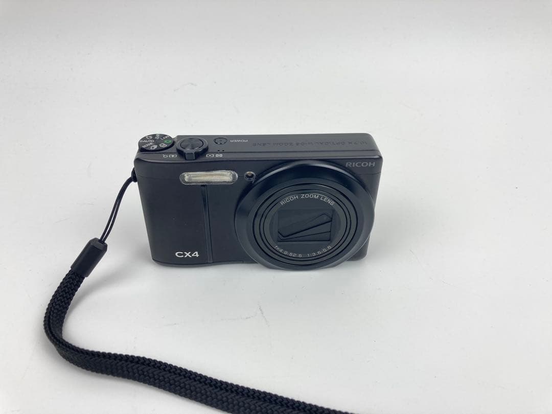 【極美品】RICOH CX4 コンパクトデジタルカメラ ブラック