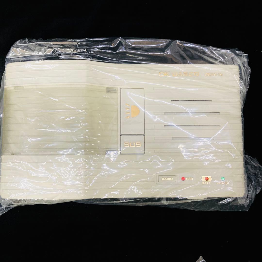 【未使用品保管品】地震警報機 DASCO デアス DEAS-IS C3