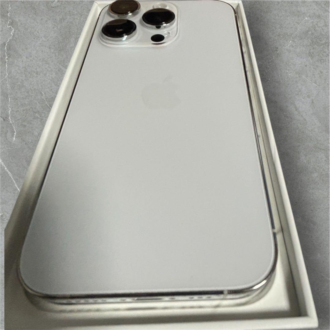 【美品】iPhone 14 Pro シルバー128GB SIMフリー