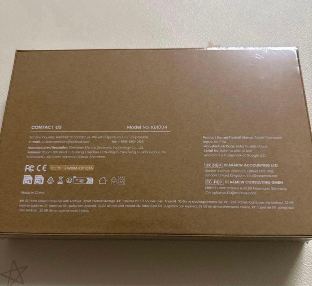 新品 タブレット Android15 10.1インチ Wi-Fi 5000mAh