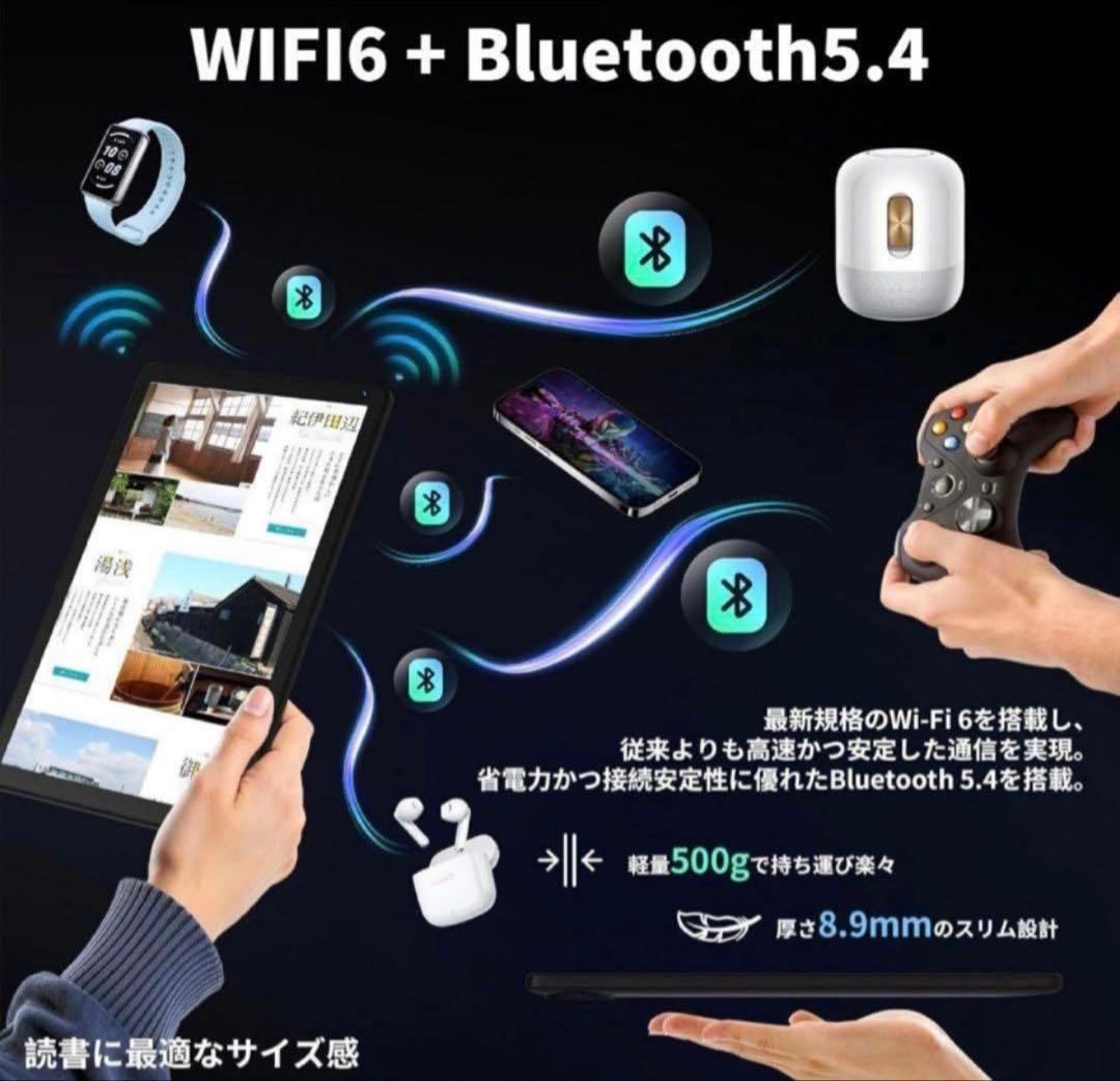新品 タブレット Android15 10.1インチ Wi-Fi 5000mAh