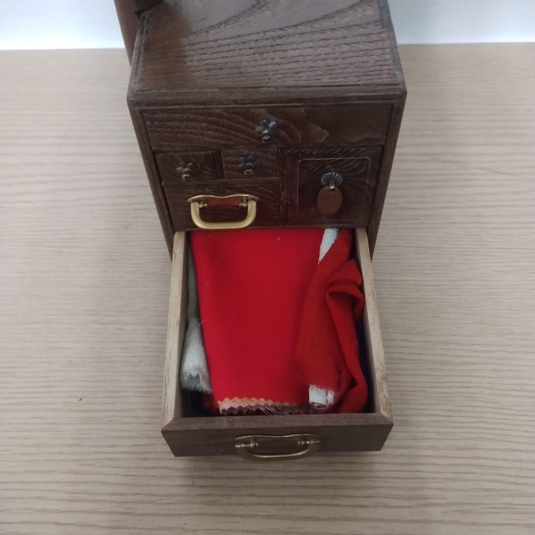 桑針箱と小物セット