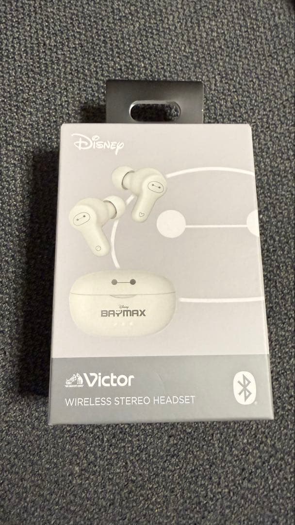 【Victor】ベイマックス 完全ワイヤレスイヤホン Enjoy Music