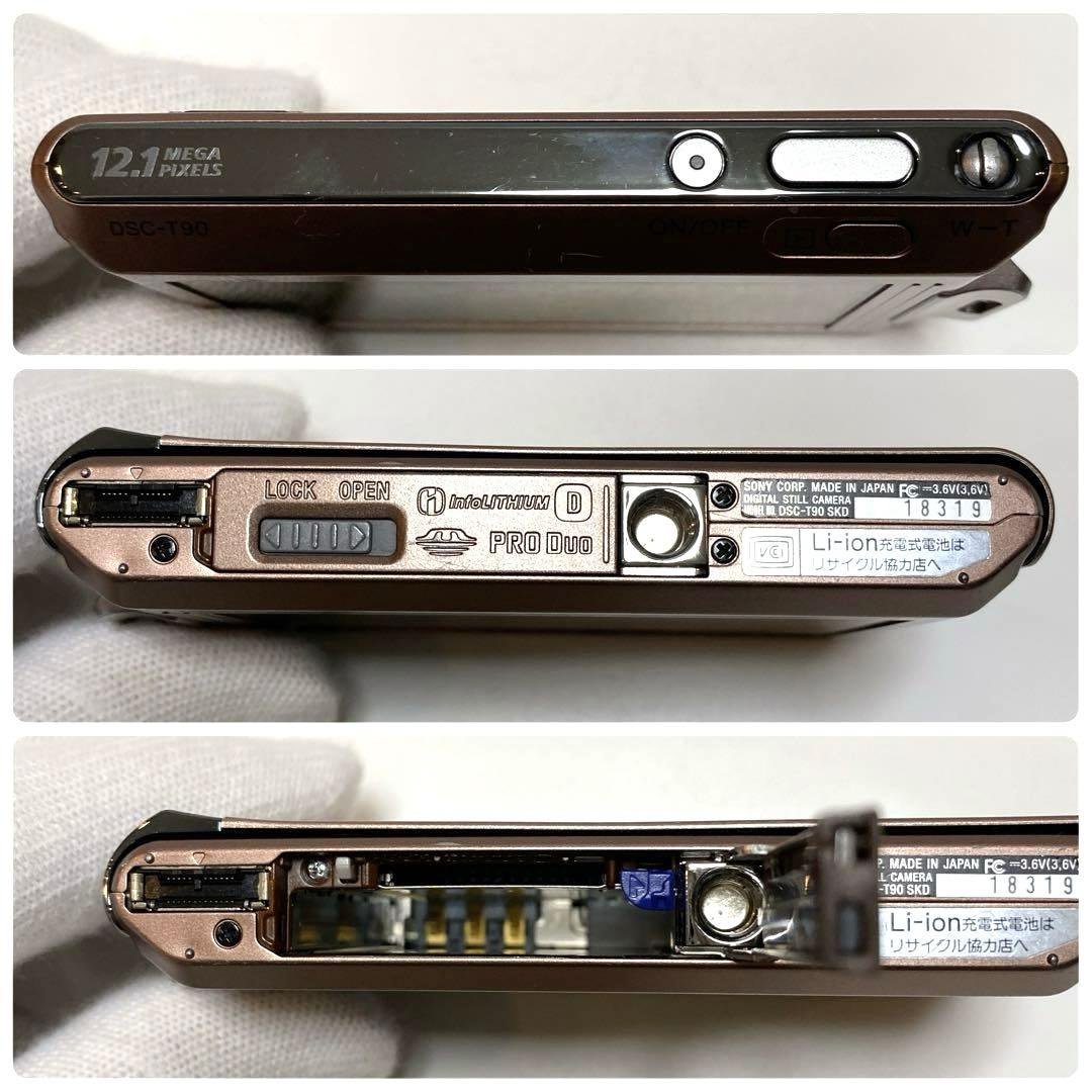 SONY Cyber-shot DSC-T90 デジタルカメラ コンデジ