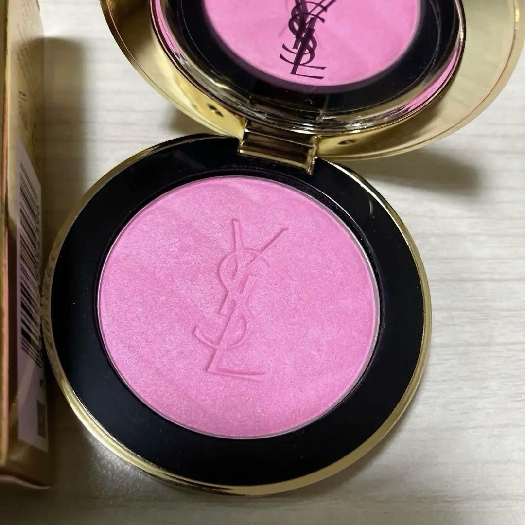 YSL メイクミーブラッシュパウダーS 42 ベビードールピンク
