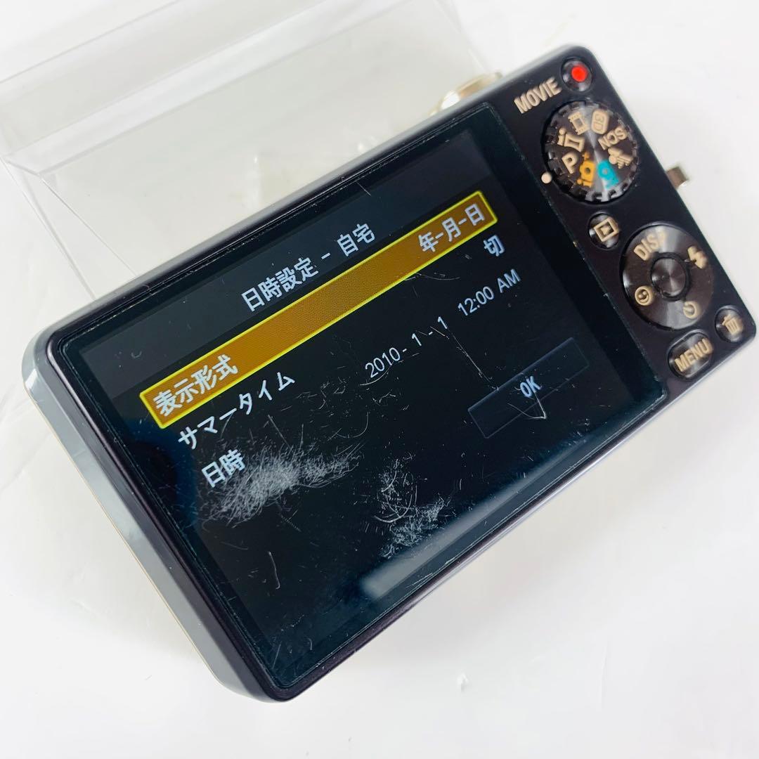 【動作良好】SONY Cyber-shot DSC-WX5 ゴールド デジカメ
