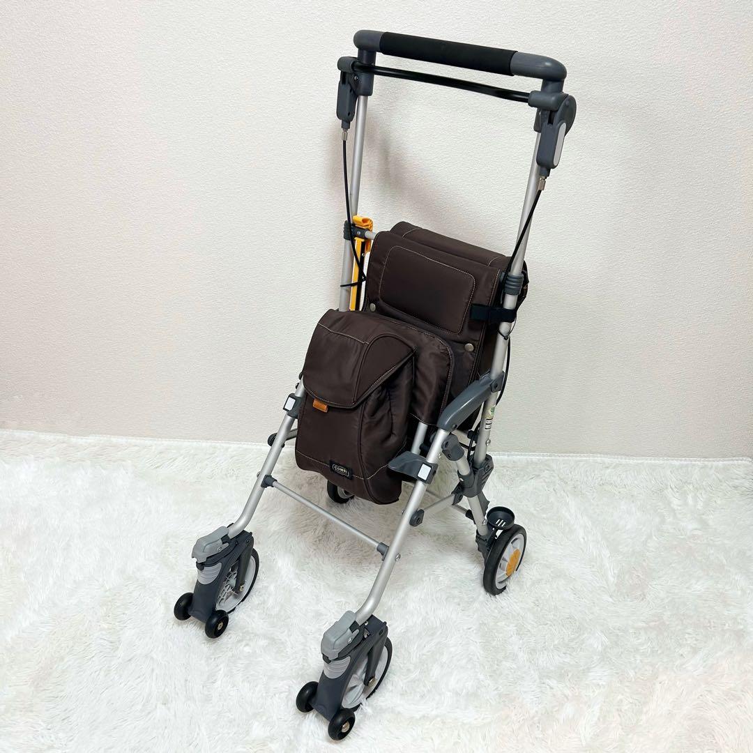 キャリースルーン 段差楽々 シルバーカー マキテック 手押し車 歩行器