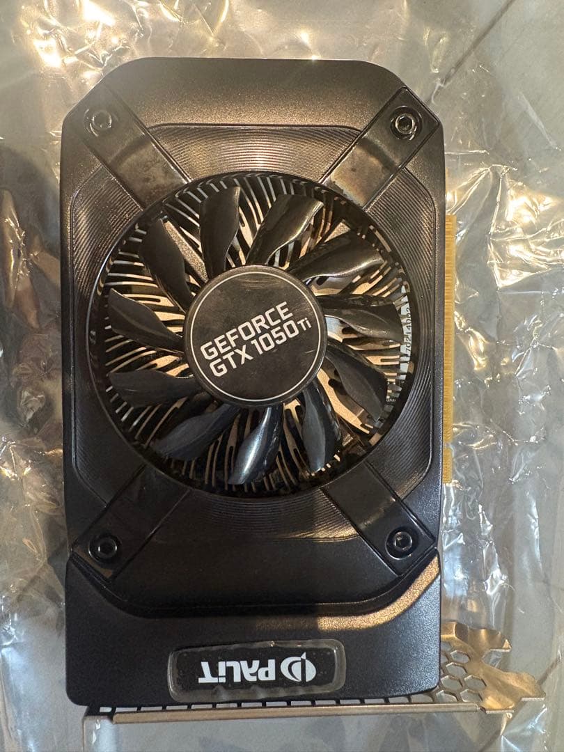 GTX 1050 Ti 4GB ロープロファイル対応　ドスパラ購入品　1スロット