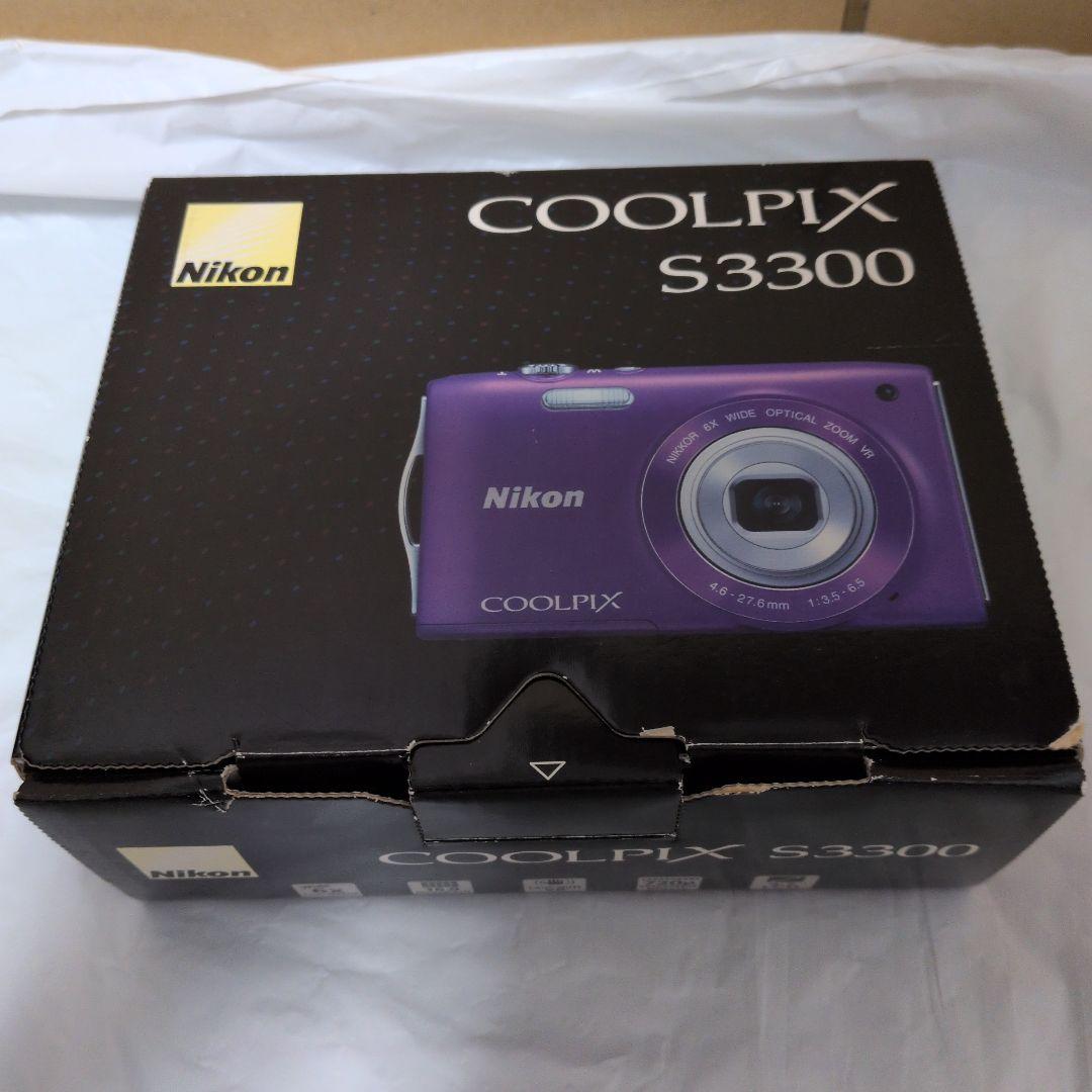 [動作確認済み]Nikon Coolpix s3300 パープル