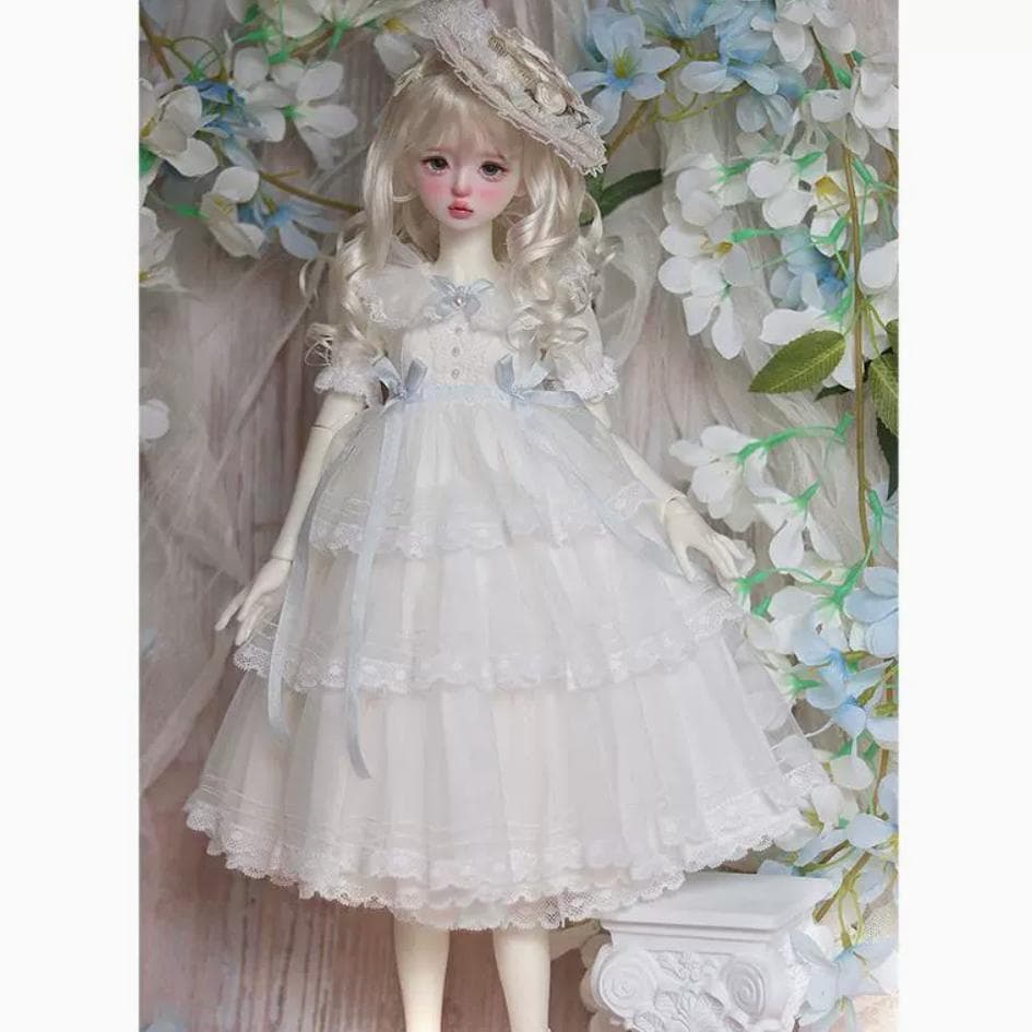 BJD 1/4ドール 本体 42cm 球体関節人形 メイク済 フルセット 衣装