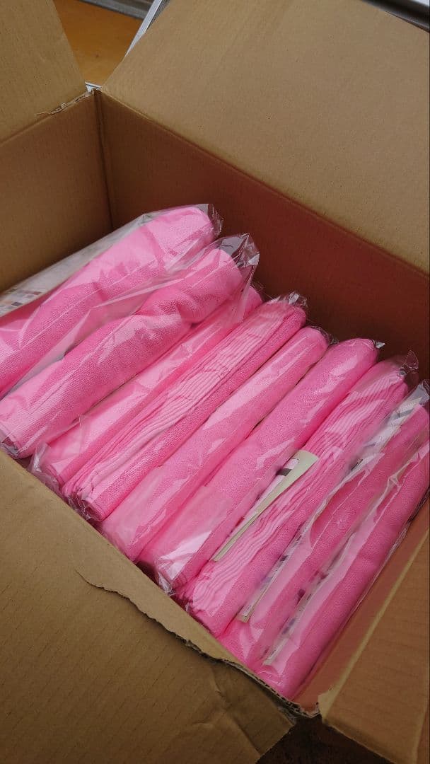 サロン用抗菌防臭タオル ピンク 9セット