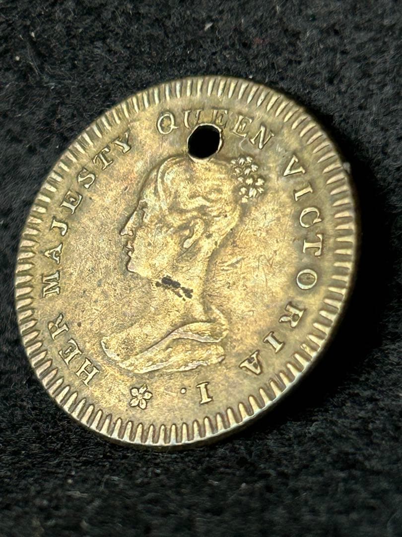 イギリス 1838 銅メダル 戴冠式 ヴィクトリア