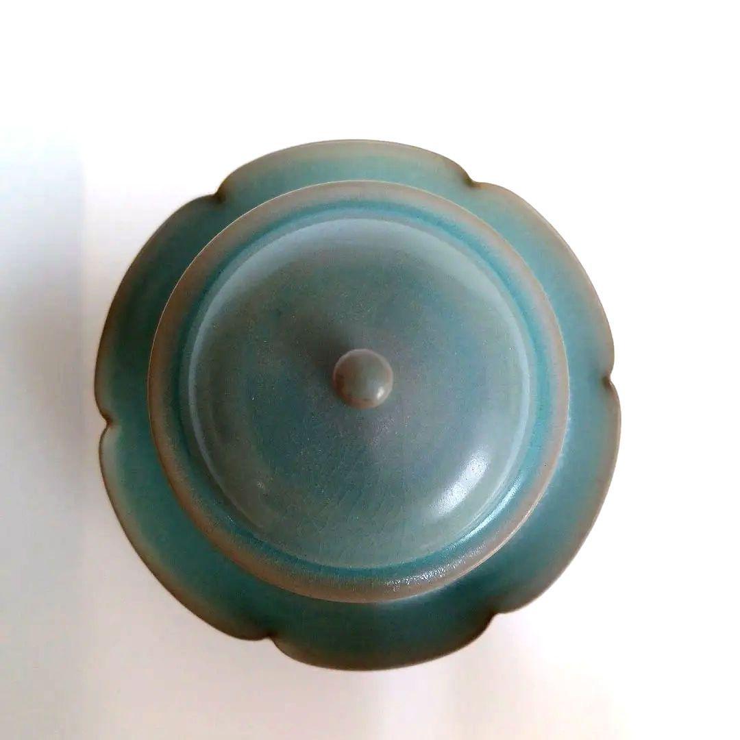 青磁　茶碗茶托　中国古美術
