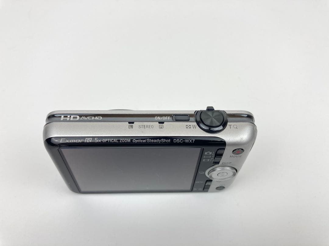 【極美品】SONY Cyber-shot WX7 DSC-WX7/S　コンデジ