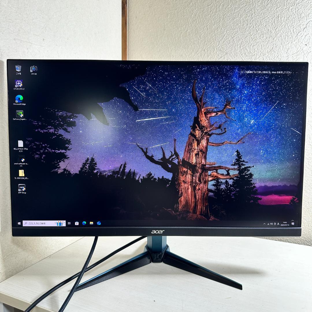 acer WQHD対応 27インチ ゲーミングモニター