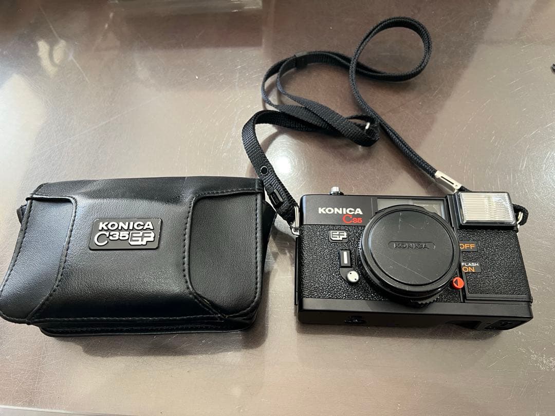 KONICA C35EF ブラック フィルムカメラ