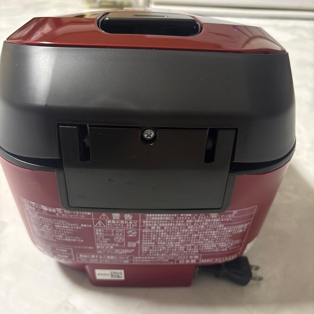 HITACHI IHジャー炊飯器 RZ-TS105M色:ルピ-レッド2023年製