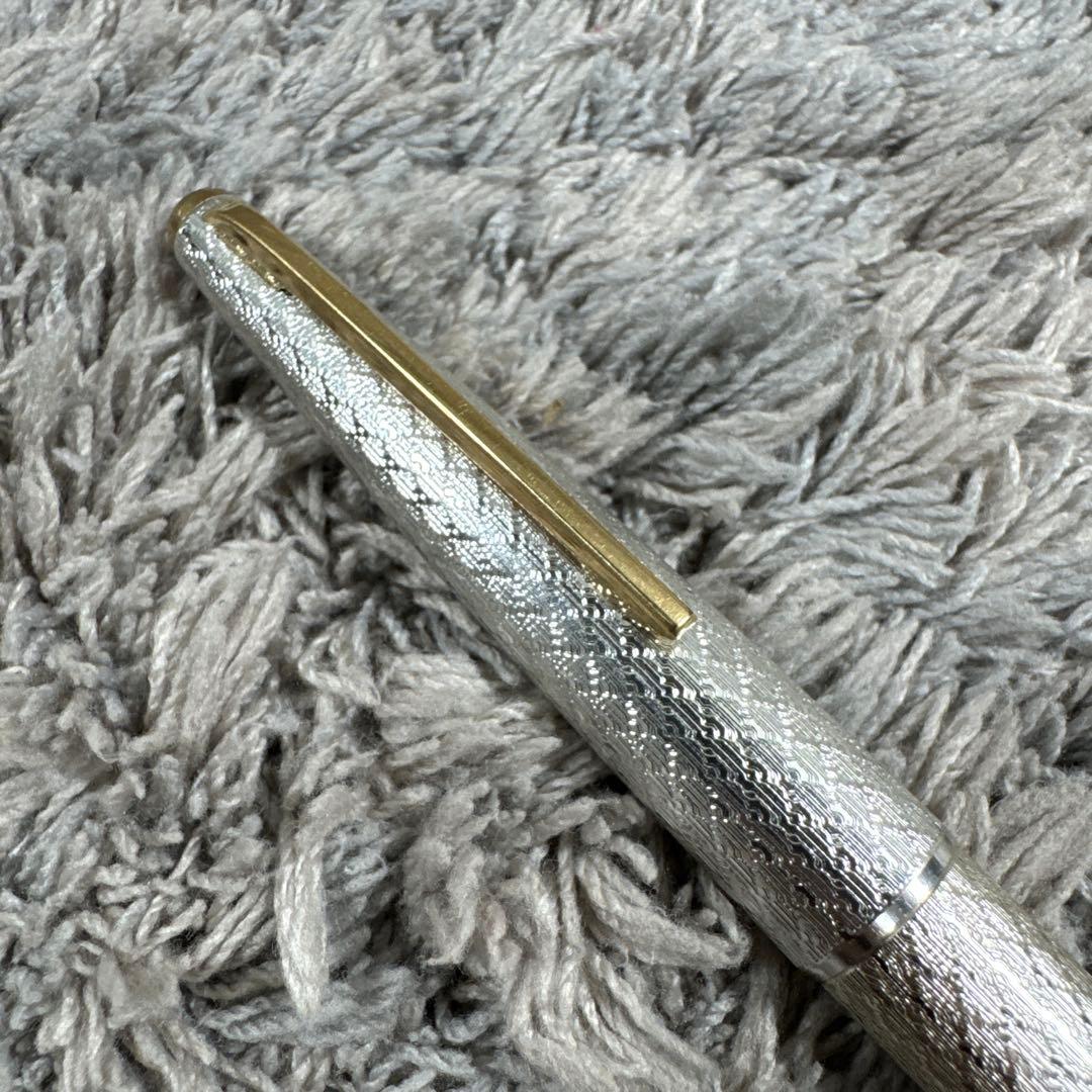 PILOT パイロット 18K WG 細字 万年筆 ゴールドクリップ