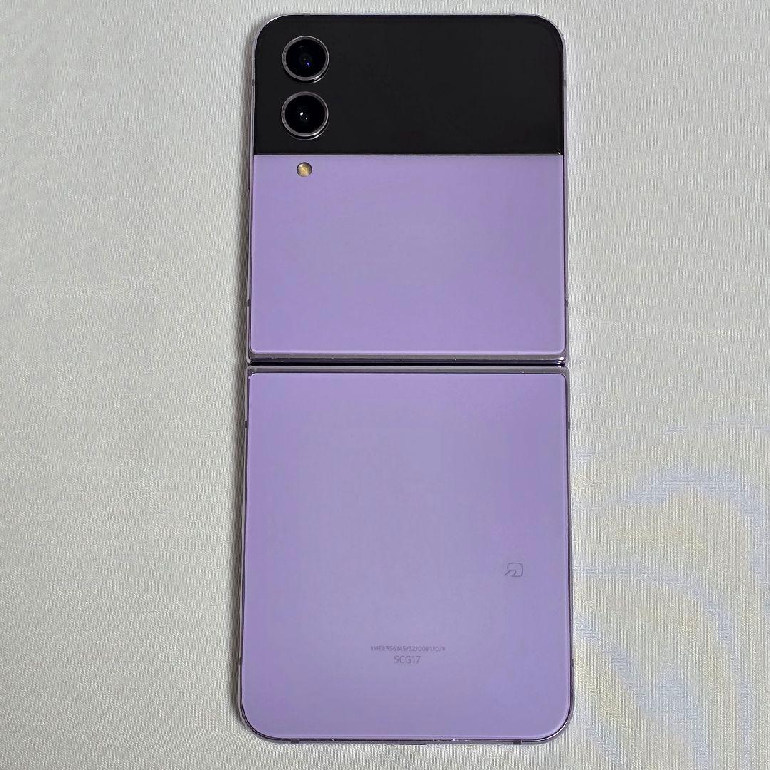 【新品同様】Galaxy Z Flip4 SIMフリー 判定○ au版 国内版、
