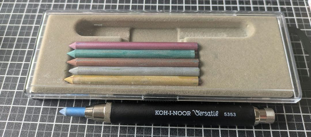 コヒノール5.6mmロットリング800　0.7mm、ラダイトボートペンケース別注