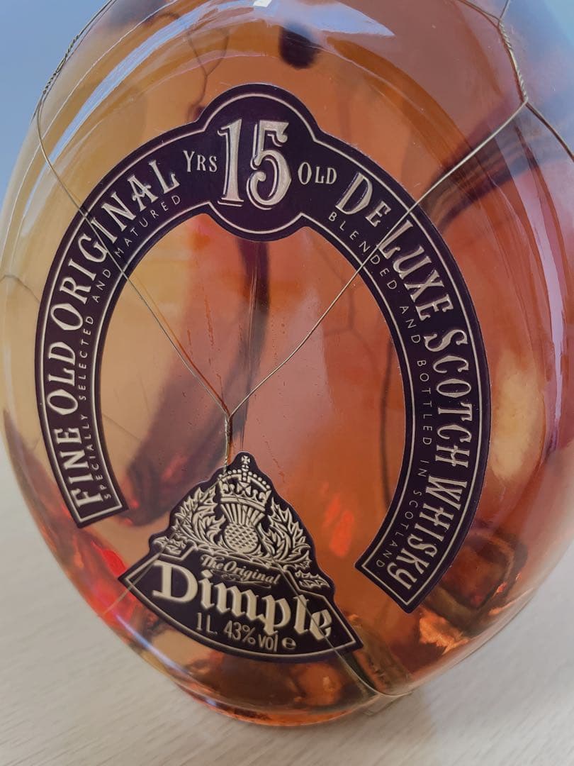 スコッチウイスキー　Dimple 15 年　1000ml ウイスキー