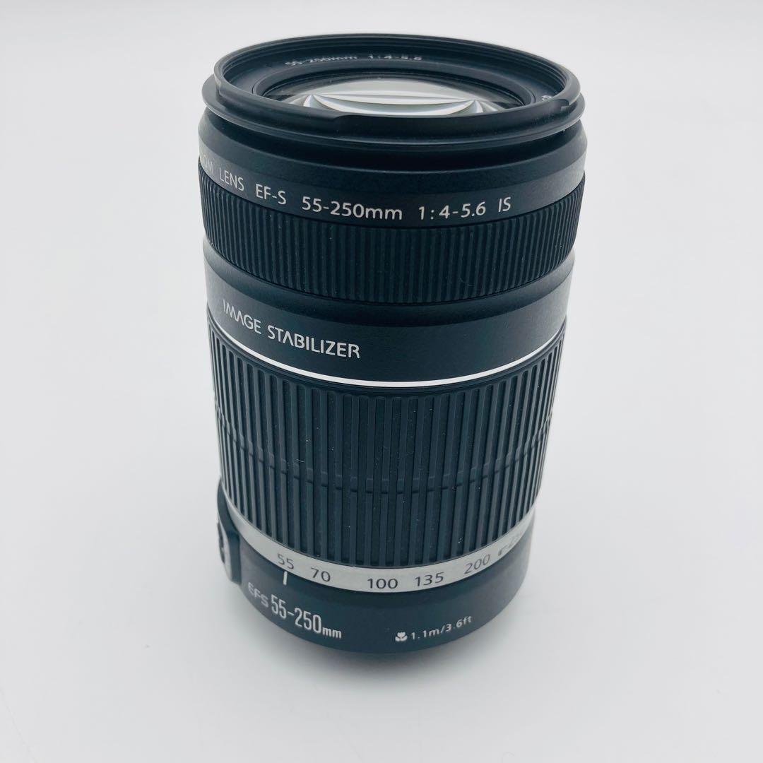Canon EF-S 55-250mm F4-5.6 IS カメラレンズ