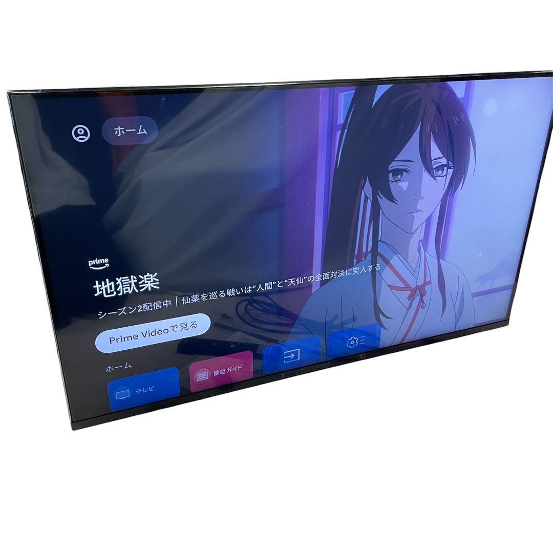 ◯SONY ブラビア KJ-43X80WK 4K 43型 液晶テレビ 2022年