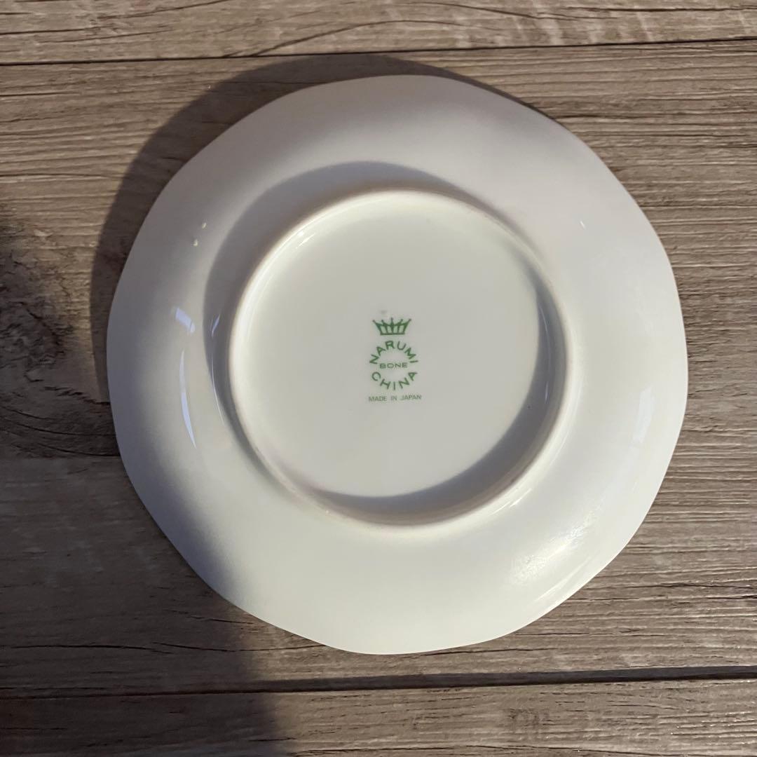 D-4 【美品】ナルミ (NARUMI) ボーンチャイナ 小皿 5枚セット