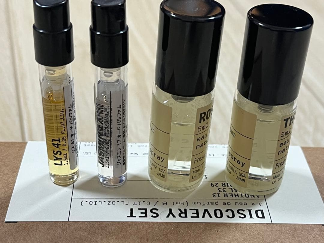 LE LABO 香水セット THÉ NOIR 29 ROSE 31 他
