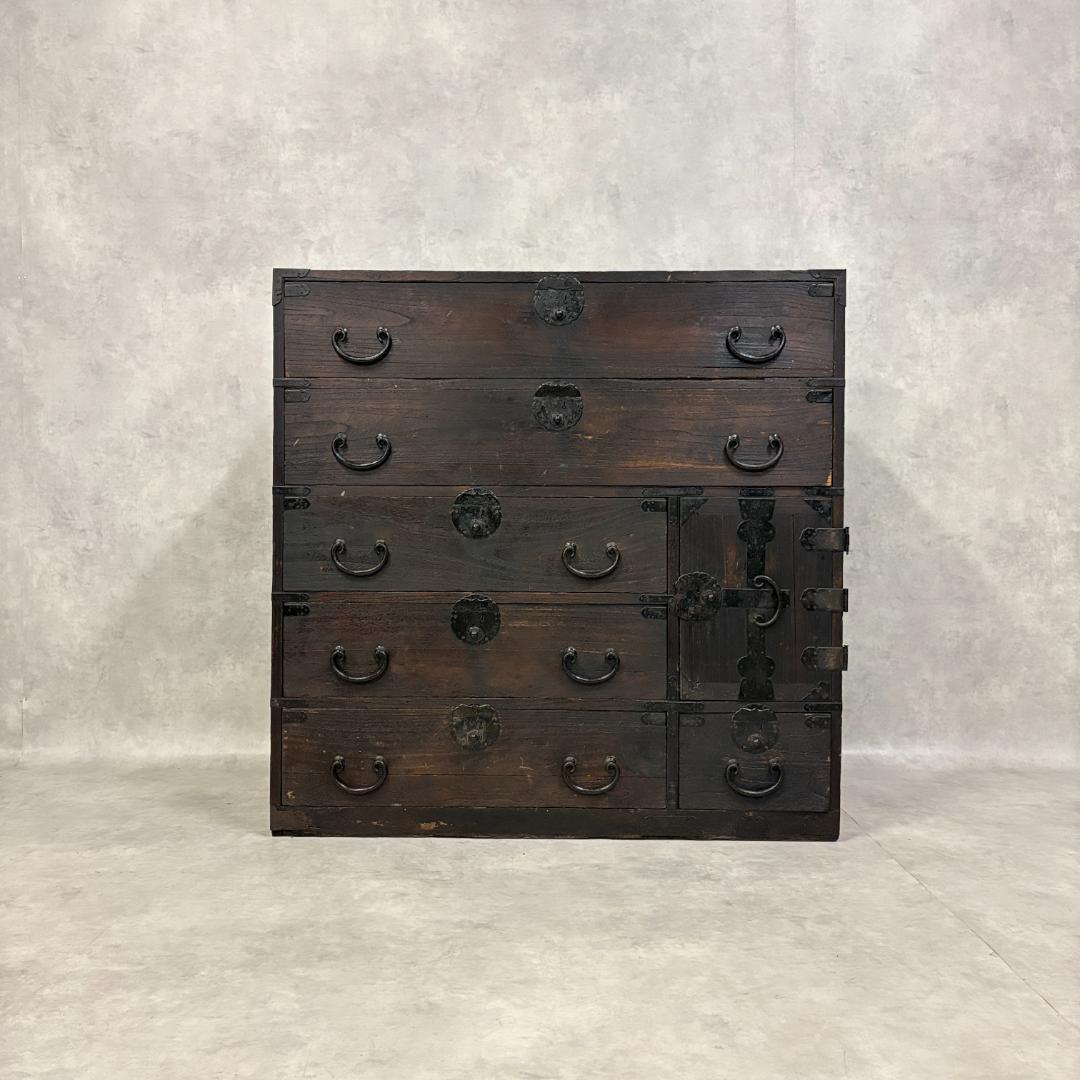 水屋箪笥　古家具　飾り棚　和家具