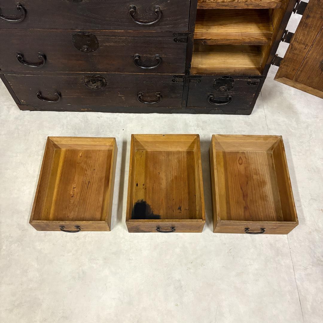 水屋箪笥　古家具　飾り棚　和家具
