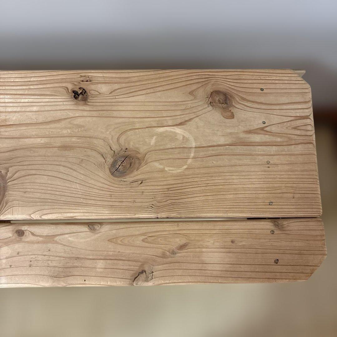 木製シンプルベンチ 97cm 手作り