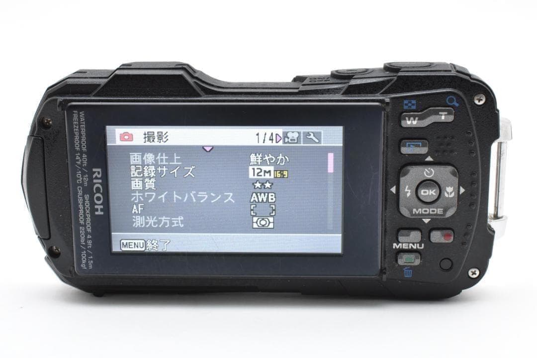 ■ 美品・S数9282回 ■ リコー　RICOH WG-30《防水・アウトドア》