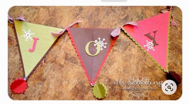 sizzix stampin’up シジックス　スタンピンアップ　ペナントXL