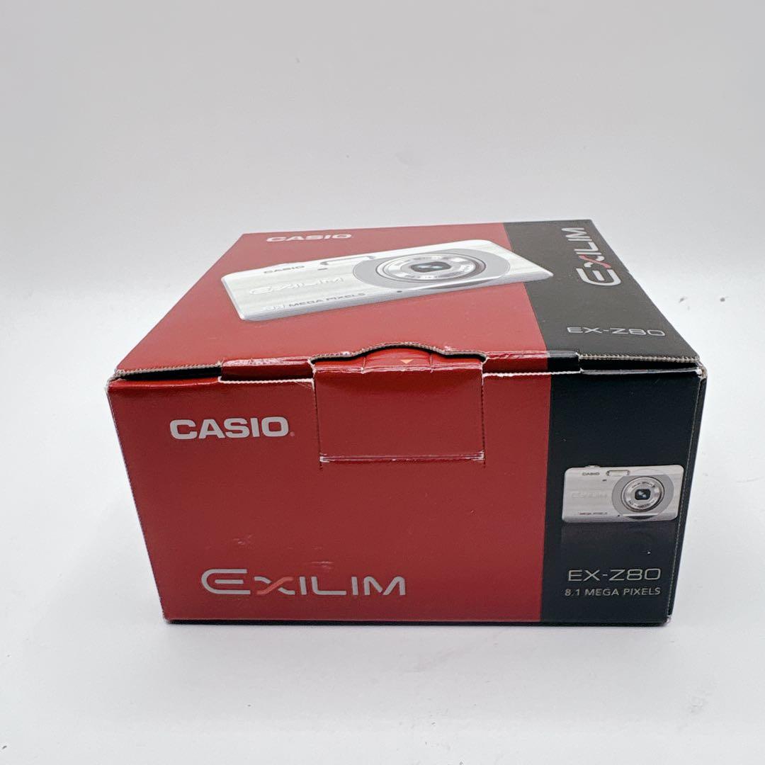 【美品】CASIO EXILIM ZOOM EX-Z80 デジタルカメラ 箱付き