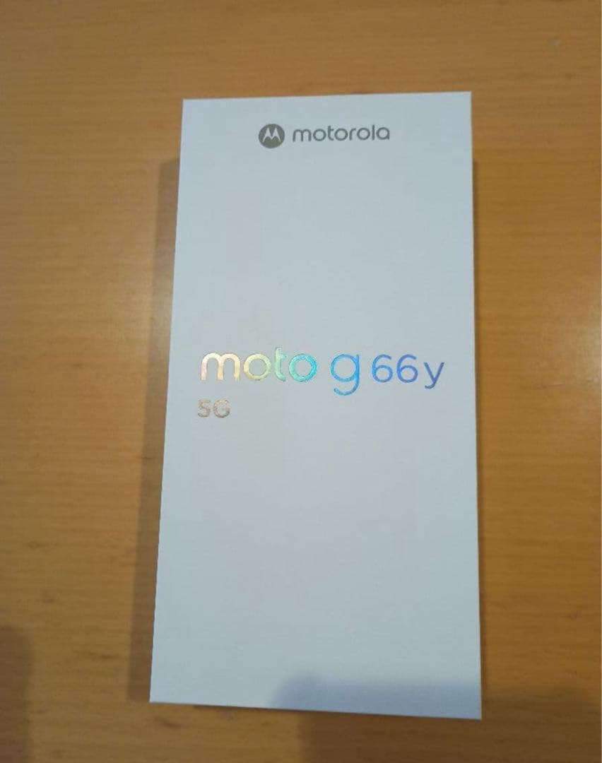 グ*ン様 Motorol moto g 66y 5G ブラック 本体 新品　開通