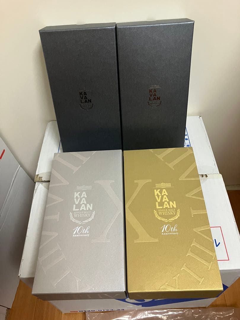 KAVALAN カバラン 10周年 シングルモルトウイスキー 200mlx2